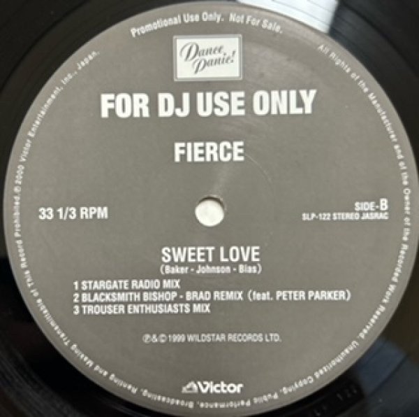 画像1: Fierce / Sweat Love - JP Promo  - (1)