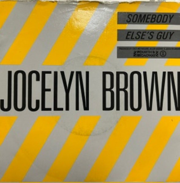 画像1: Jocelyn Brown / Somebody Else's Guy - 7 Inch - (1)