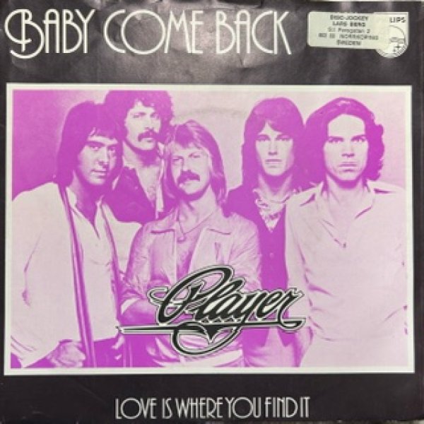 画像1: Player / Baby Come Back cw Love Is Where You Find It - 7 Inch - (1)