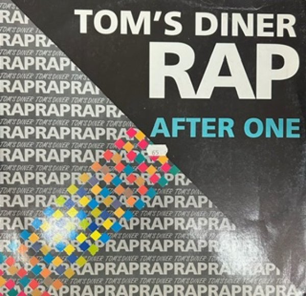 画像1: After One / Tom's Diner Rap - The Recommandable Cover !!!!!  - (1)