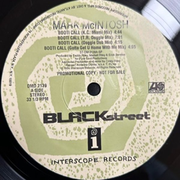 画像1: Black Street / Booticall and I Like the Way You Work - The Recommendable Item - (1)