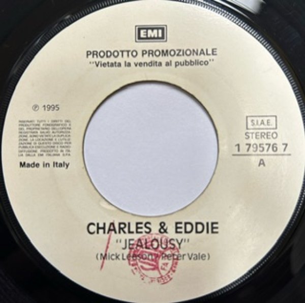 画像1: Charles And Eddie / Jearousy - 7 Inch - (1)