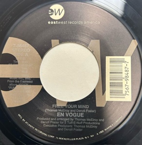 画像1: En Vogue / Just Can't Stay Away cw Free Your Mind - 7 Inch - (1)