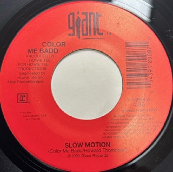 画像1: Color Me Badd / Slow Motion - 7 Inch - (1)