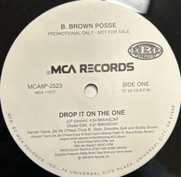 画像1: B.Brown Posse / Drop It On The One - Radio Version - (1)