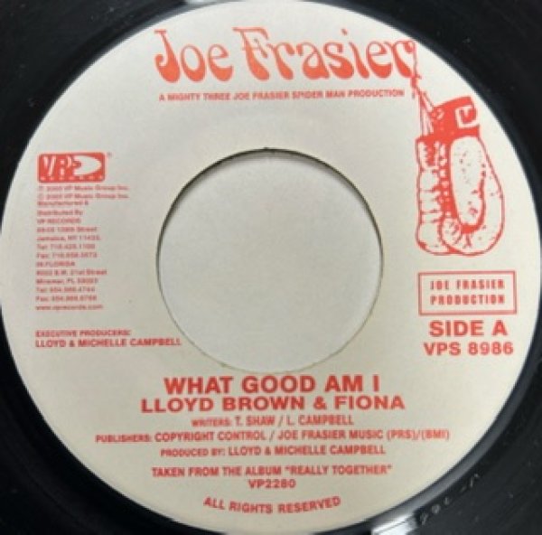 画像1: Lloyd Brown and Fiona / What Good Am I - 7 Inch - Jamaica Press (1)