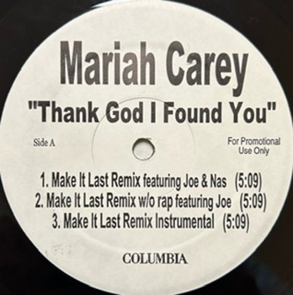 画像1: Mariah Carey / Thank God I Found You  - US Promo Only Ver !!! -  (1)