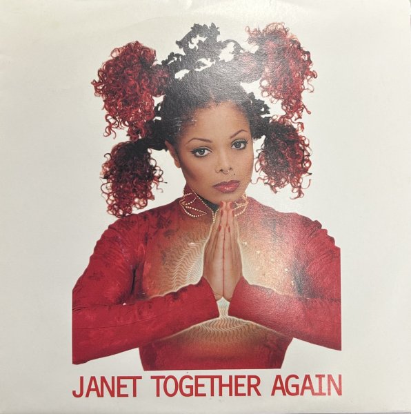 画像1: Janet / Together Again cw Got Til It's Gone ft Q-Tip Joni Mitchell - Original 7 Inch !!!!!!!!!!!!!!!!!!!! - (1)