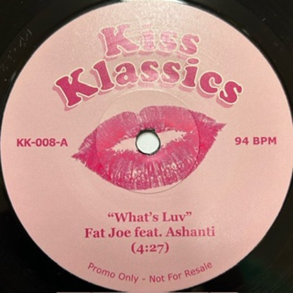 画像1: Fat Joe ft Ashanti / What's Luv cw Nelly Hot In Here - 7 Inch - (1)