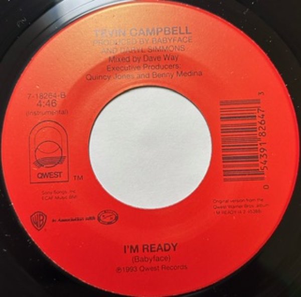 画像1: Tevin Campbell / I'm Ready - The Recommandable 7 Inch -  (1)