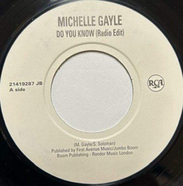 画像1: Michelle Gayle / Do You Know - Rare 7 Inch - (1)