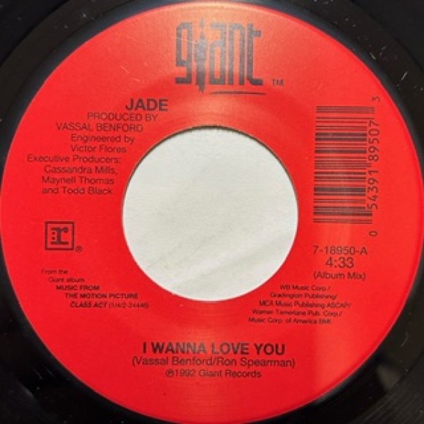 画像1: Jade / I Wanna Love You - The Recommendable Item - (1)