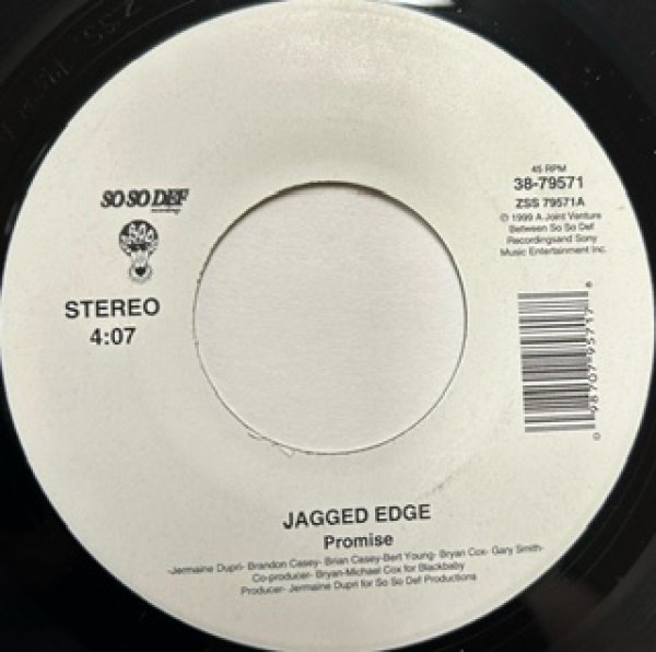 画像1: Jagged Edge / Promise cw Let's Get  Married - The Recommandable 7 Inch - (1)