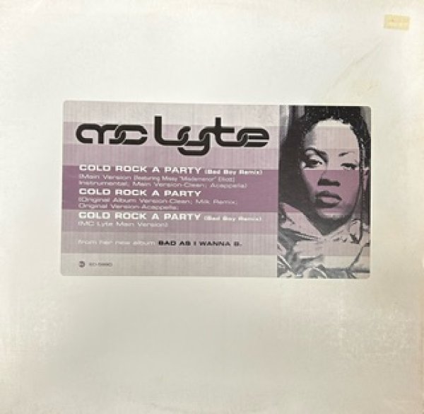 画像1: Mc Lyte / Cold Rock A Party  - The Recommandable Item - Inc.Bad Boy Remix !!! (1)