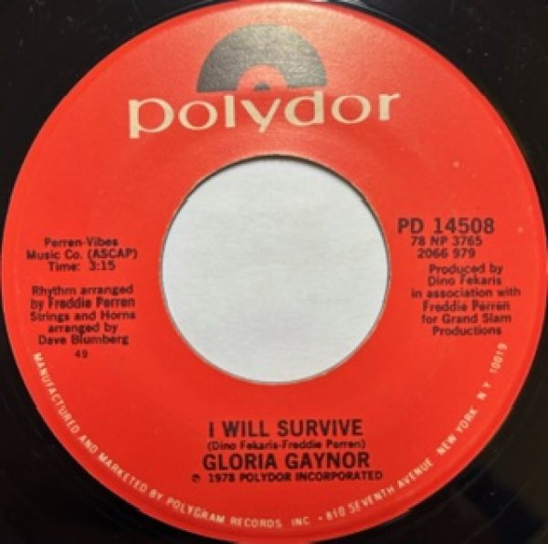 画像1: Gloria Gaynor / I Will Survive cw Substitute - The Recommandable 7 Inch - (1)