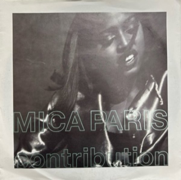 画像1: Mica Paris / Contribution ft RAKIM cw Showers Of Love - 7 Inch - (1)