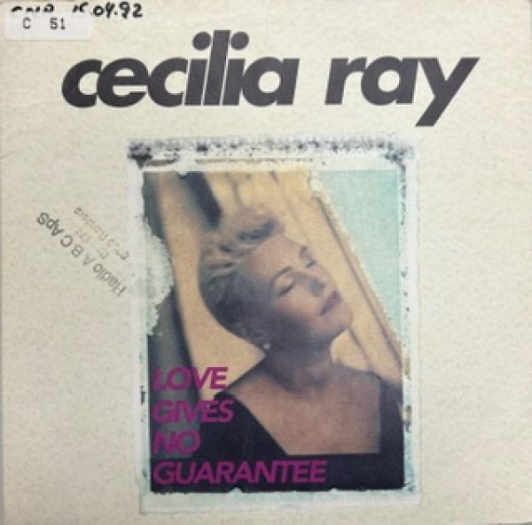 画像1: Cecilia Ray / Love Gives No Guarantee - 7 Inch - (1)