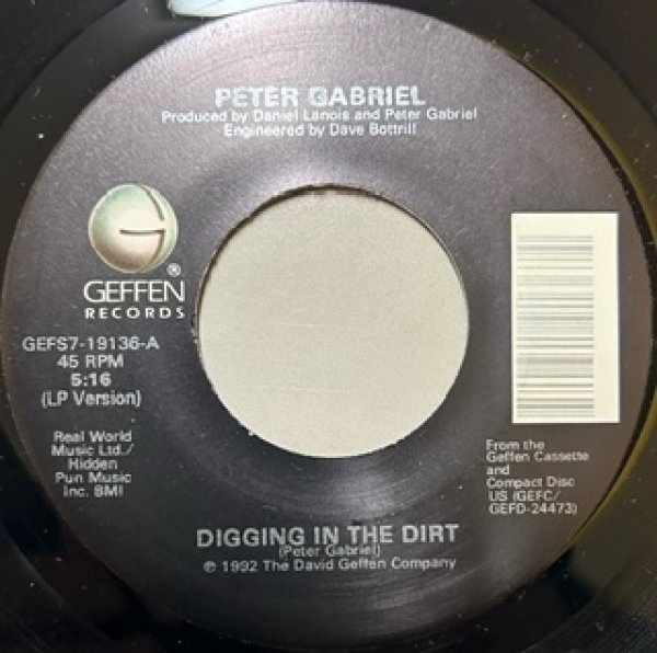 画像1: Peter Gabriel / Digging In The Dirt - The Recommandable GroundBeat!!!  7 Inch  - (1)