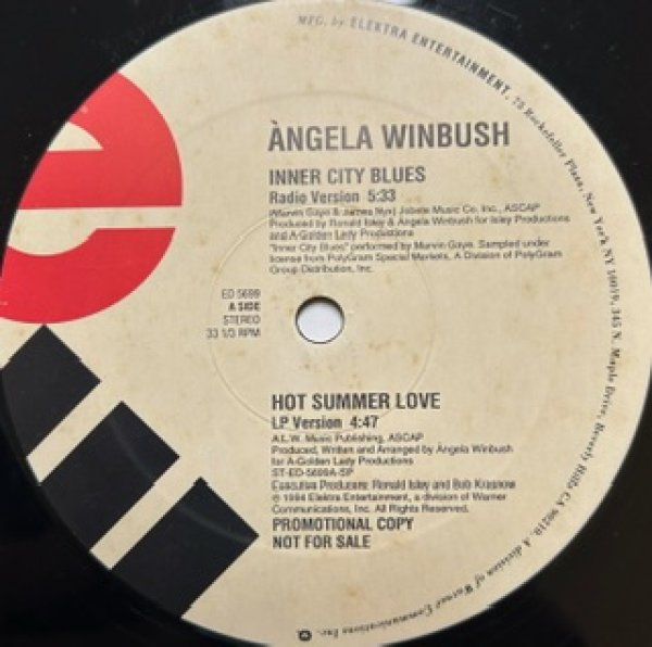 画像1: Angela Winbush / Inner City Blues - US Promo Only Cover!!! -  (1)