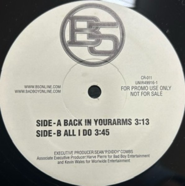 画像1: B5 / All i Do cw Back In Your Arms - US Promo Only -  (1)