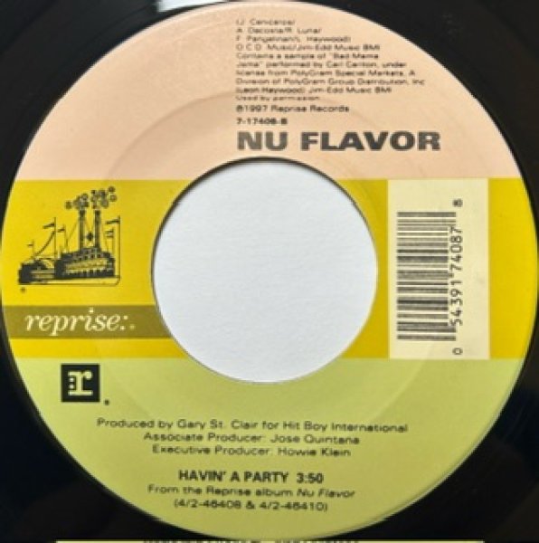 画像1: Nu Flavor / Havin' A Party cw Heaven - 7 Inch - (1)