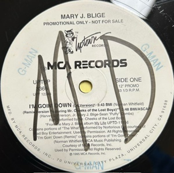 画像1: Mary J Blige / I'm Goin' Down - US Promo Only Remix - (1)