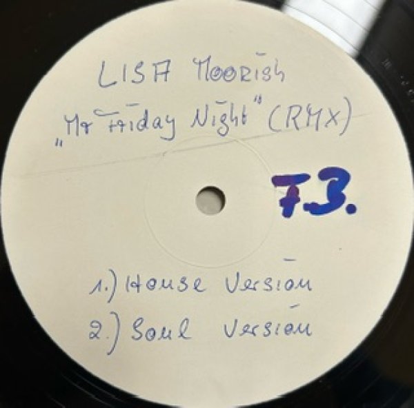 画像1: Lisa Moorish / Mr.Friday Night - R ' N ' B Mix UK Promo Only - (1)