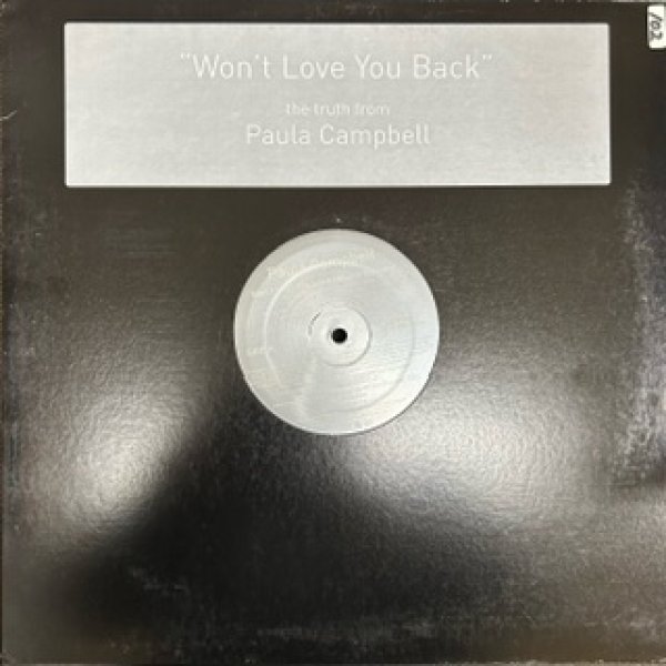 画像1: Paula Campbell ‎/ Won't Love You Back - US Promo Only - (1)