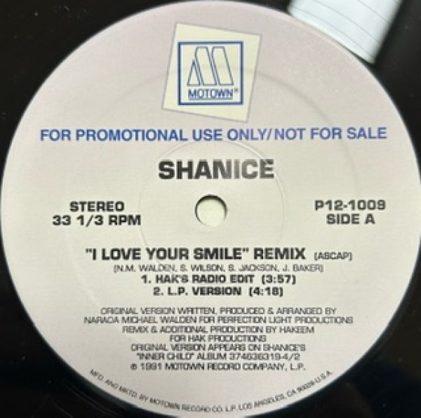 画像1: Shanice / I Love Your Smile - HAKS Remix - (1)