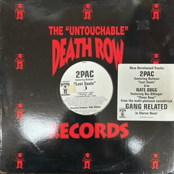 画像1: 2 Pac / Lost Souls cw Nate Dogg ft Daz Dillinger These Days - US Promo Only - (1)