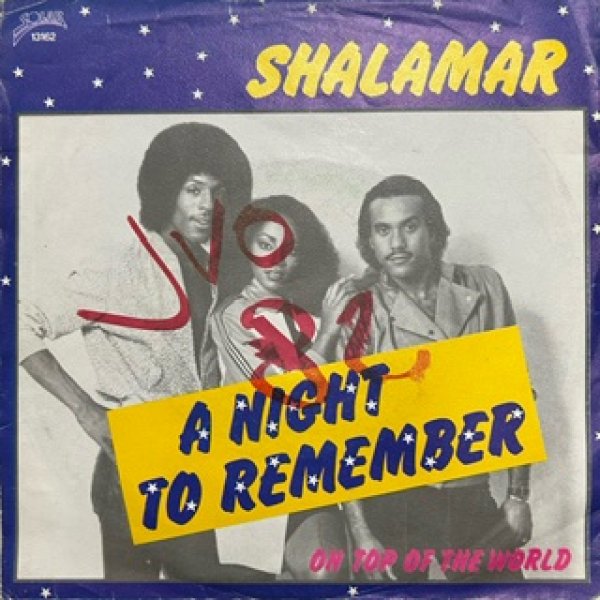 画像1: Shalamar / A night To Remember cw On Top Of The World - 7 Inch -  (1)