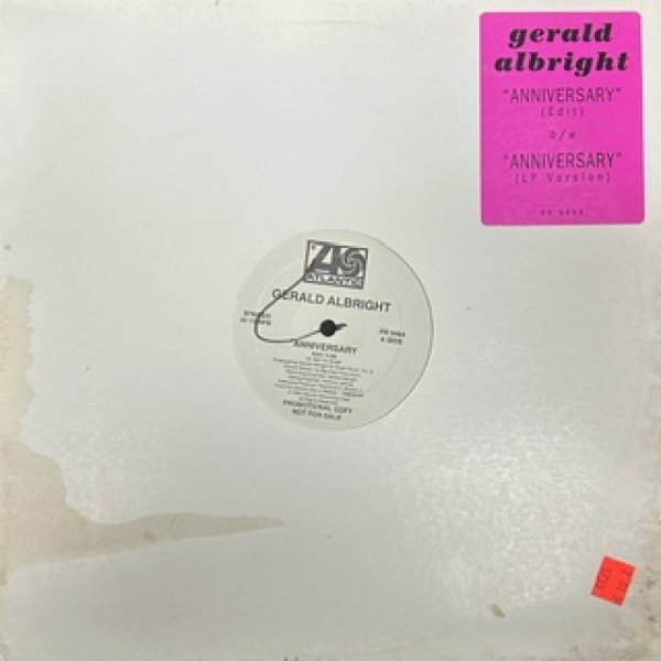 画像1: Gerald Albright / Anniversary - US Promo Only Jazz Instrumental Cover !!!!!!!!!! - (1)