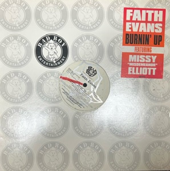 画像1: Faith Evans / Burnin' Up Cw Faithfully - US Promo Only - (1)