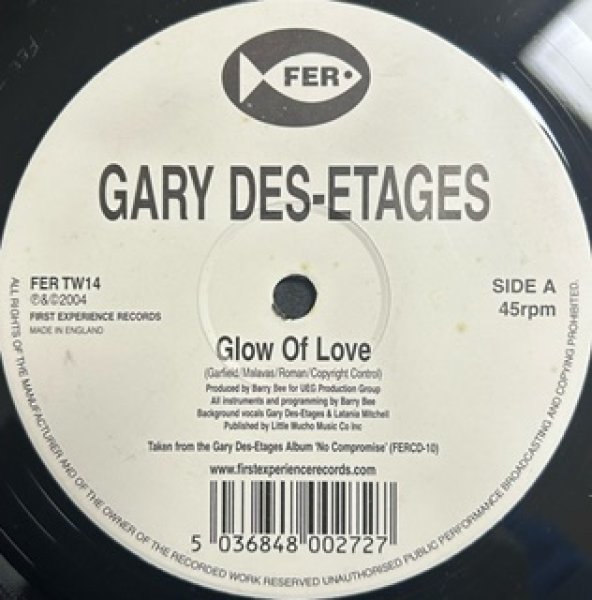 画像1: Gary Des Etages / Glow Of Love - Great Cover !!!!!!!!!!!!!!! -  (1)