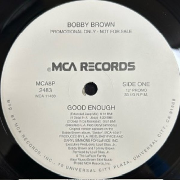 画像1: Bobby Brown / Good Enough - US Promo Only Remixes - (1)