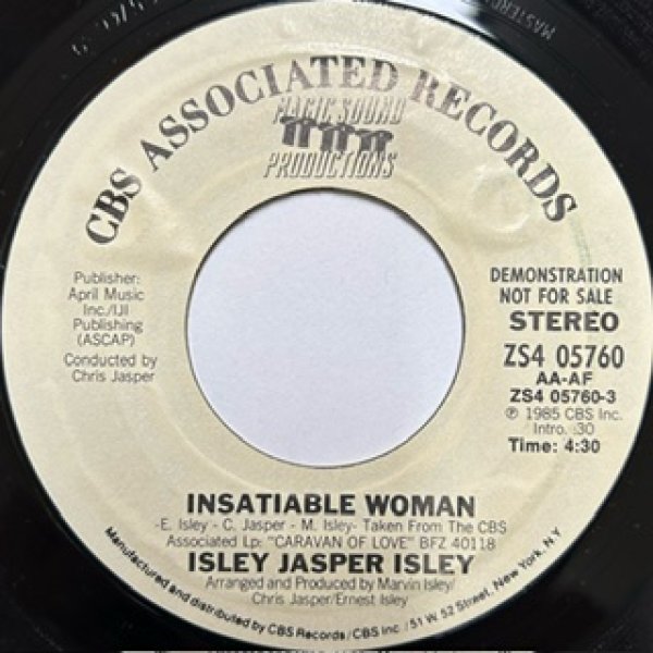 画像1: Isley Jasper Isley / Instiable Woman - 7 Inch - (1)