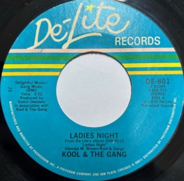 画像1: Kool And The Gang / Ladies Night cw If You Feel Like Dancin' - 7 Inch - (1)