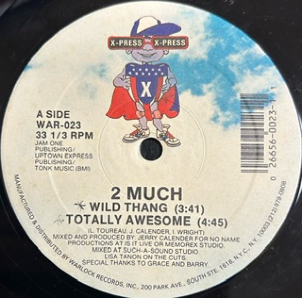 画像1: 2 Much / Wild Thing - The Recommandable Item - (1)