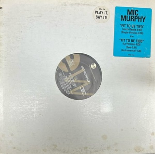 画像1: Mic Murphy / Fit To Be Tied - The Recommandable New Jack Swing ! US Promo Only -  (1)