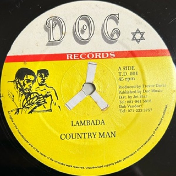 画像1: Country Man / Lambada - Cover Ragga Rap - (1)