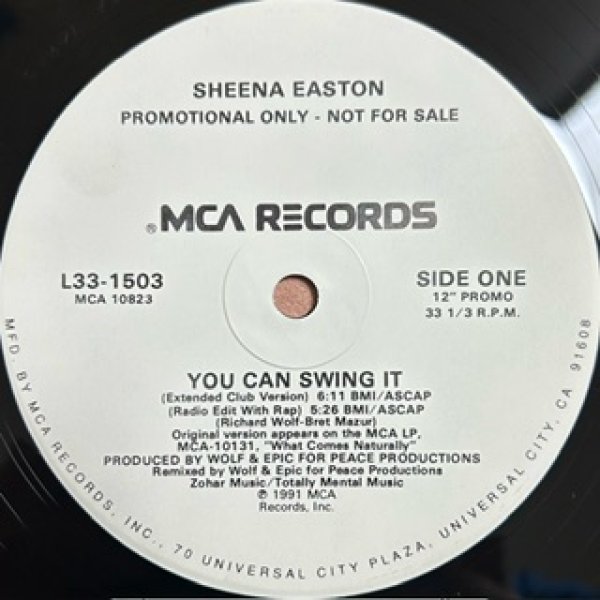 画像1: Sheena Easton / You Can Swing It - US Promo Only Mixes - (1)