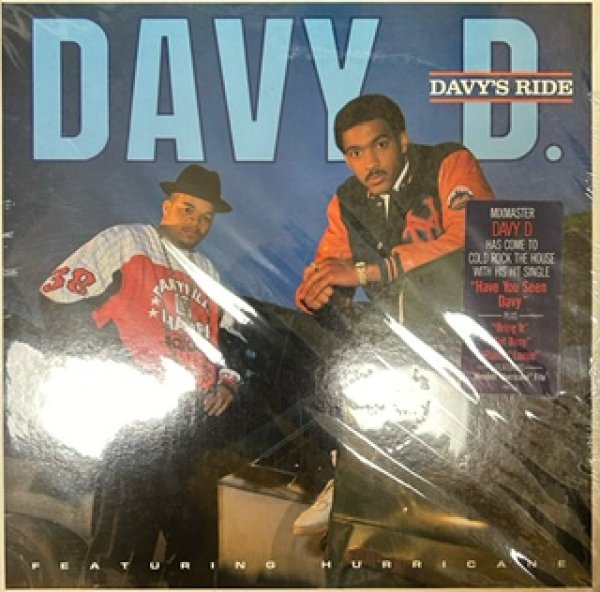 画像1: Davy D / Davy’s Ride - Rare New Jack Swing  LP - (1)