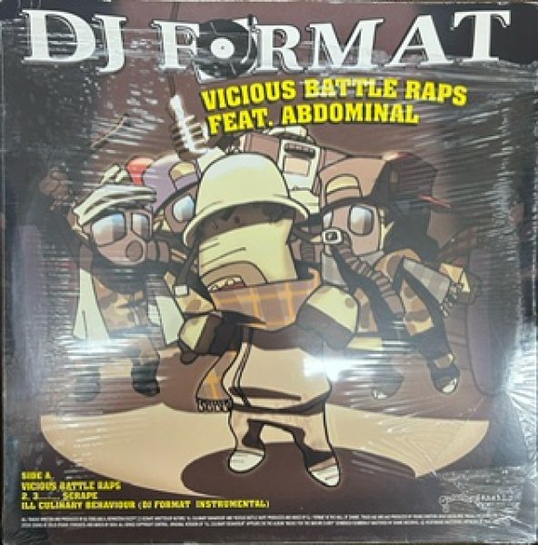 画像1: DJ Format / Vicious Battle Raps - The Recommendable Item - (1)