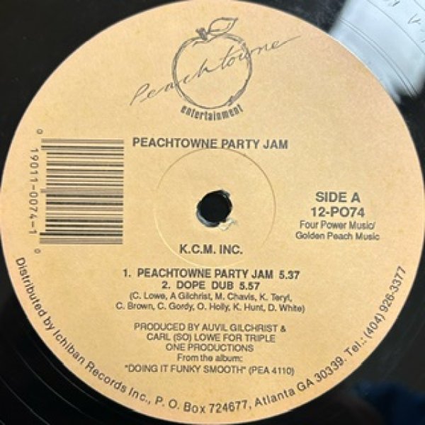 画像1: K.C.M. INC. / Peachtowne Party Jam - The Recommandable New Jack Swing - (1)