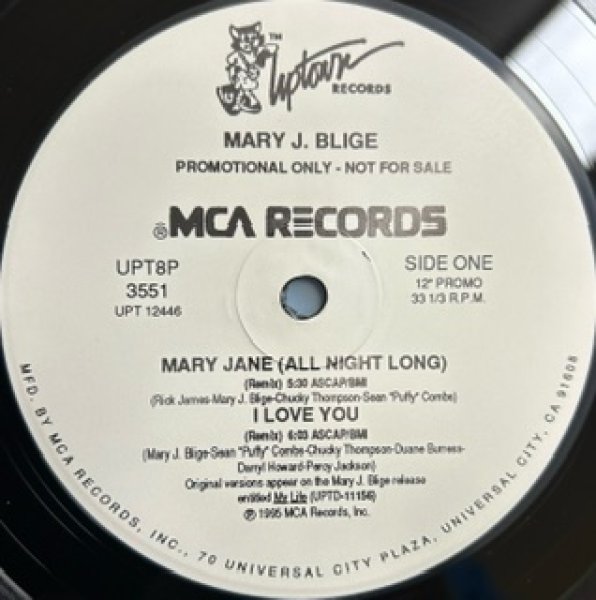 画像1: Mary J Blige / Remix EP , Mary Jane , I Love You , Be With You , Mary's Joynt - US Promo Only - (1)