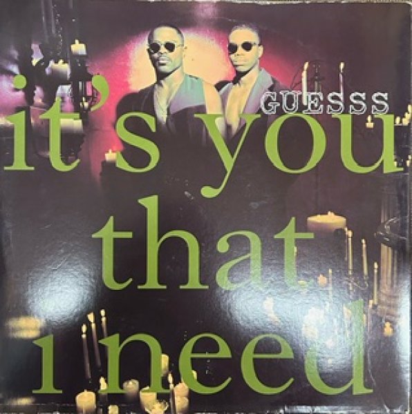 画像1: Guess / It's You That I Need - The Recommendable Cover !!!  - (1)