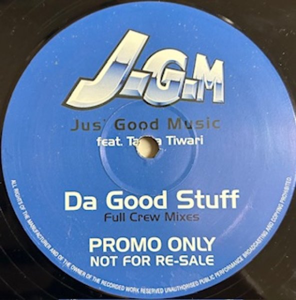 画像1: Jus' Good Music ft Tasha Tiwari / Da Good Stuff - UK Promo Only - (1)