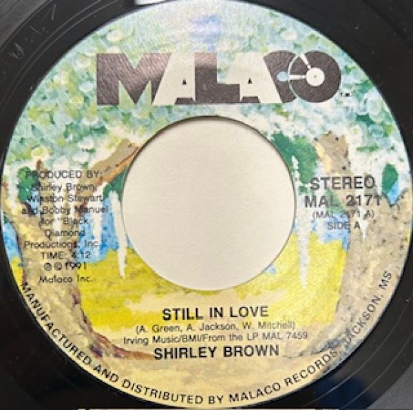 画像1: Shirley Brown / Still In Love cw Lovin Too Soon - 7 Inch - (1)