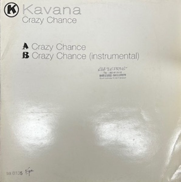 画像1: Kavana / Crazy Chance - France Promo Only Ver - (1)