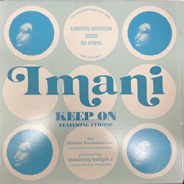 画像1: Imani  ft Etienne / Keep On  - The Recommandable US Promo Only Colour Vinyl!!! - (1)